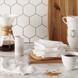 Mainstays Solid White Dish Cloths